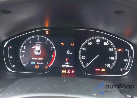 2021 Honda Accord Lx из США, поврежденный, VIN 1HGCV1F1XMA002800